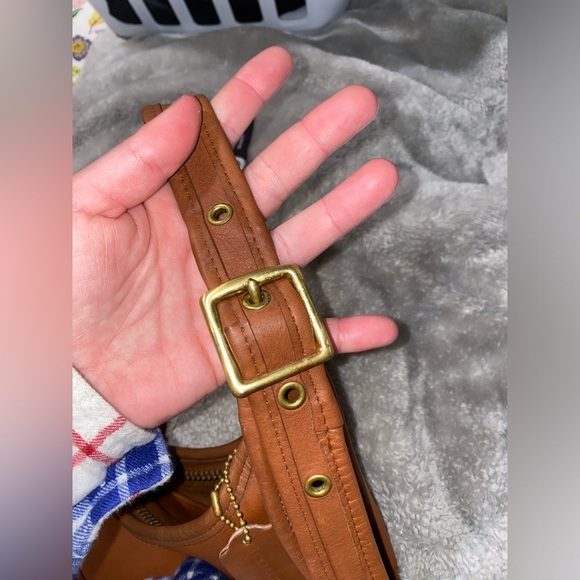 Vintage Coach Janice Leather Shoulder Bag 90s - Picture 10 of 13